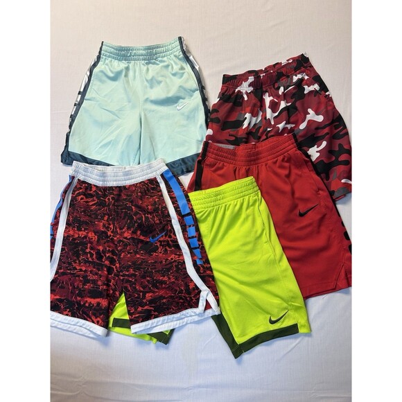 Lot Of Boys Clothes Shirts Shorts Sports Athletic Nike + Youth Large - Picture 7 of 9